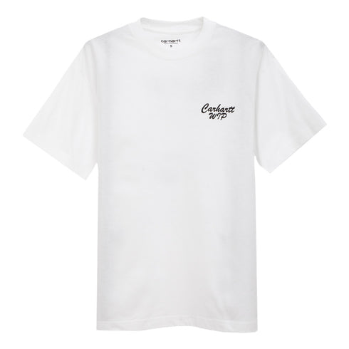 Carhartt WIP S/S Friendship T-Shirt White/Black I033638 Degli Uberti